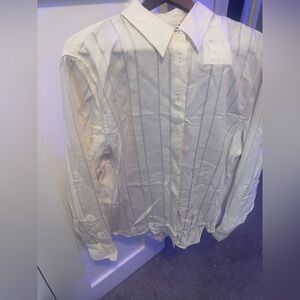 Zara button front ladies shirt. Large